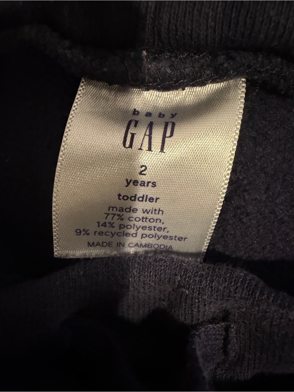 Lot of 4 Baby Gap Toddler Jogger Sweatpants Bundle 2 Years Blue Green Navy Brown - Picture 13 of 13